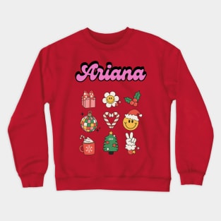 Ariana Custom Request Personalized - Merry Christmas Crewneck Sweatshirt